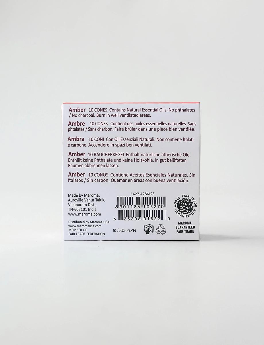 Amber Cone Incense - Image 3