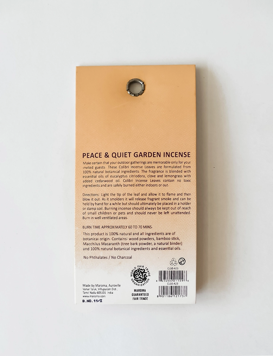 Colibri Cedarwood Leaf Incense - Image 3