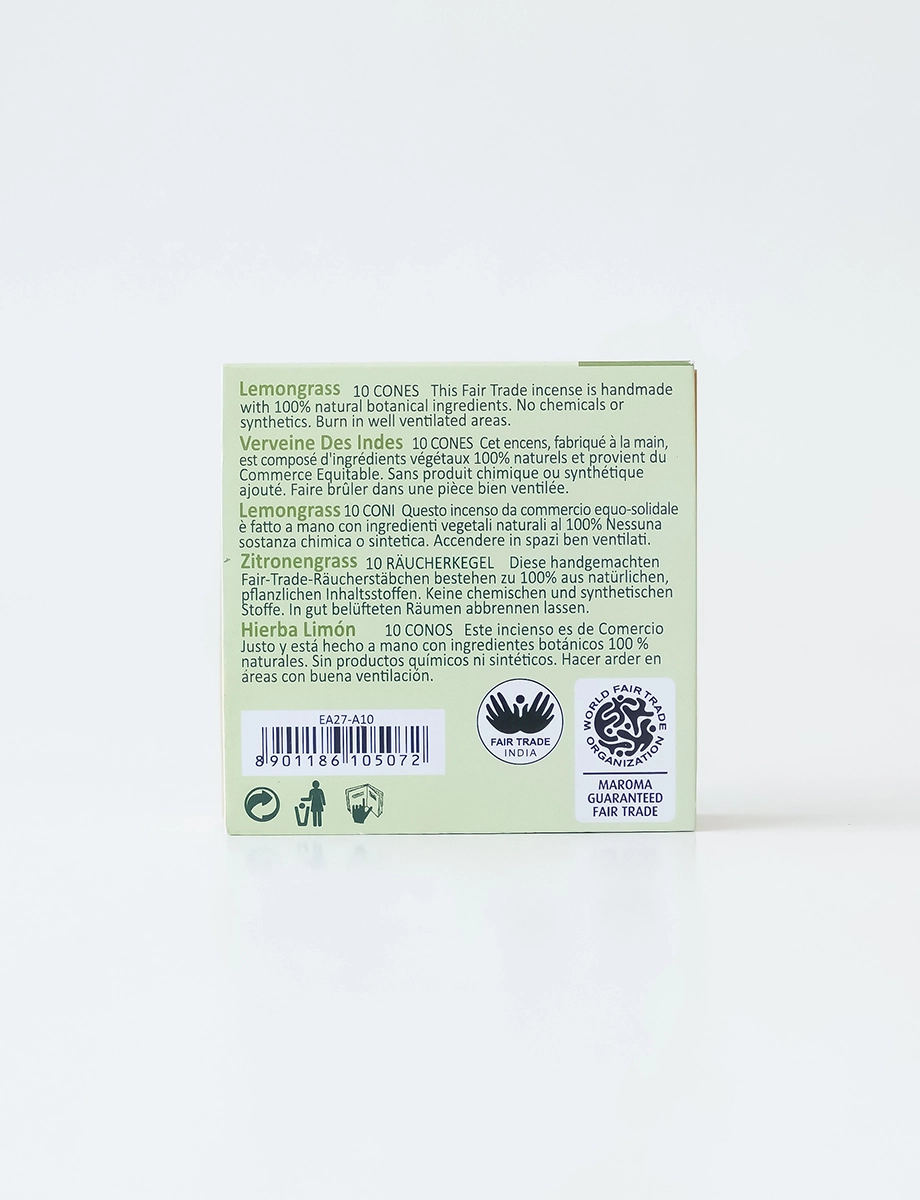 Lemongrass Cone Incense - Image 3