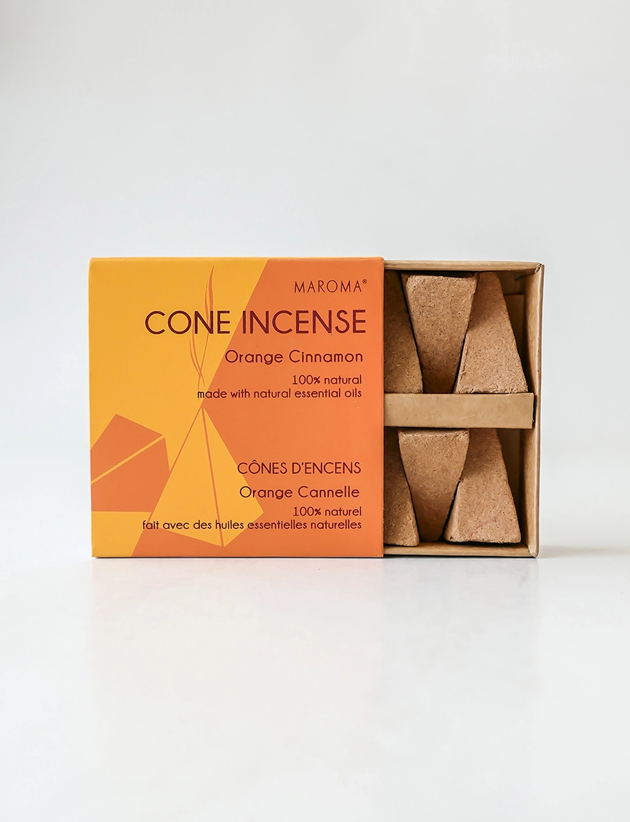 Orange Cinnamon Cone Incense
