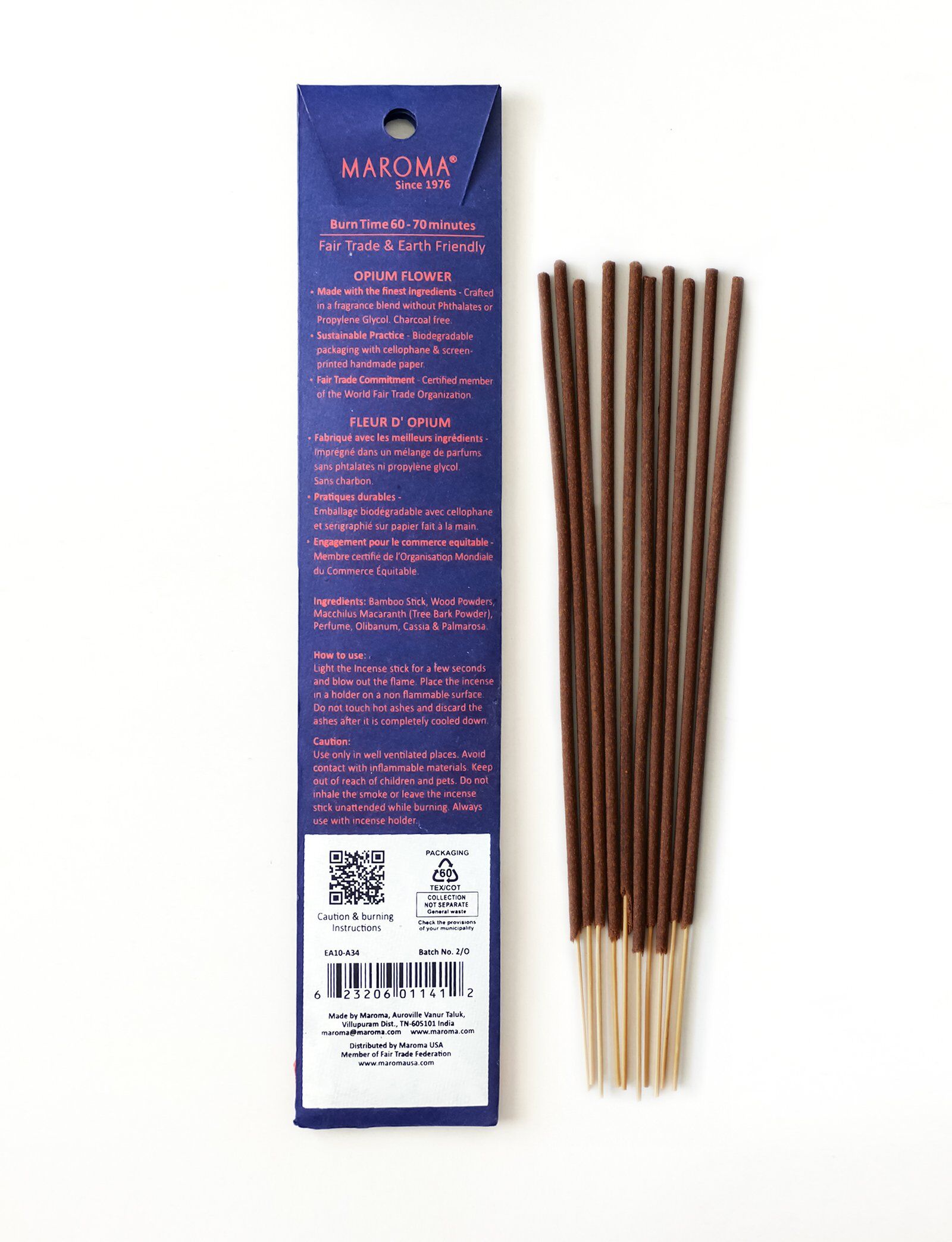 Opium Flower Incense Sticks - Image 2