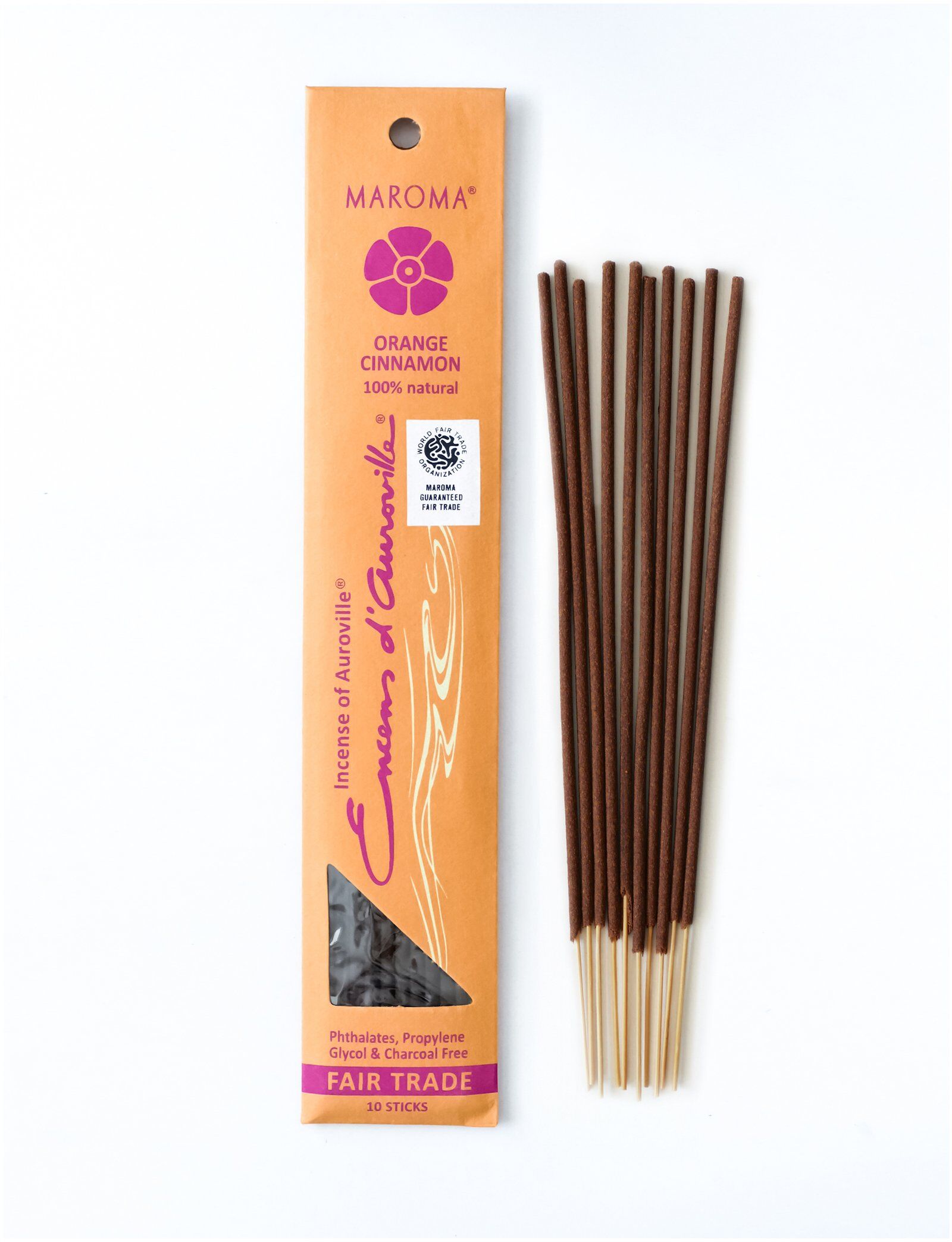 Orange Cinnamon Incense Sticks