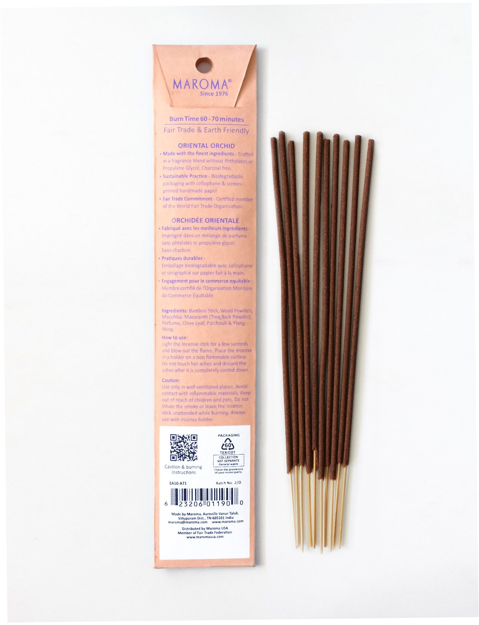 Oriental Orchid Incense Sticks - Image 2