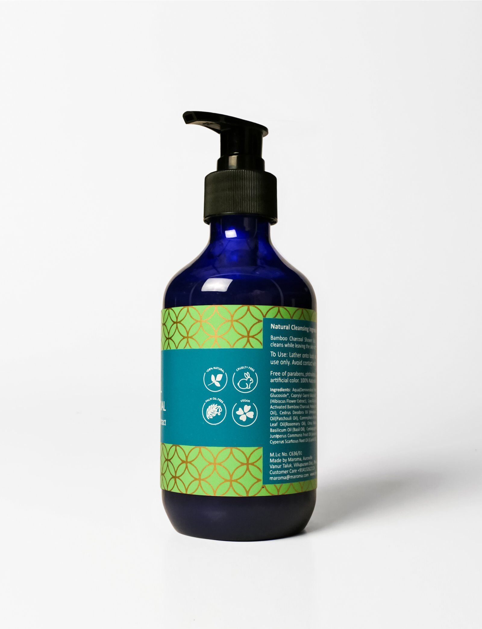 Bamboo Charcoal Shower Gel - Image 3