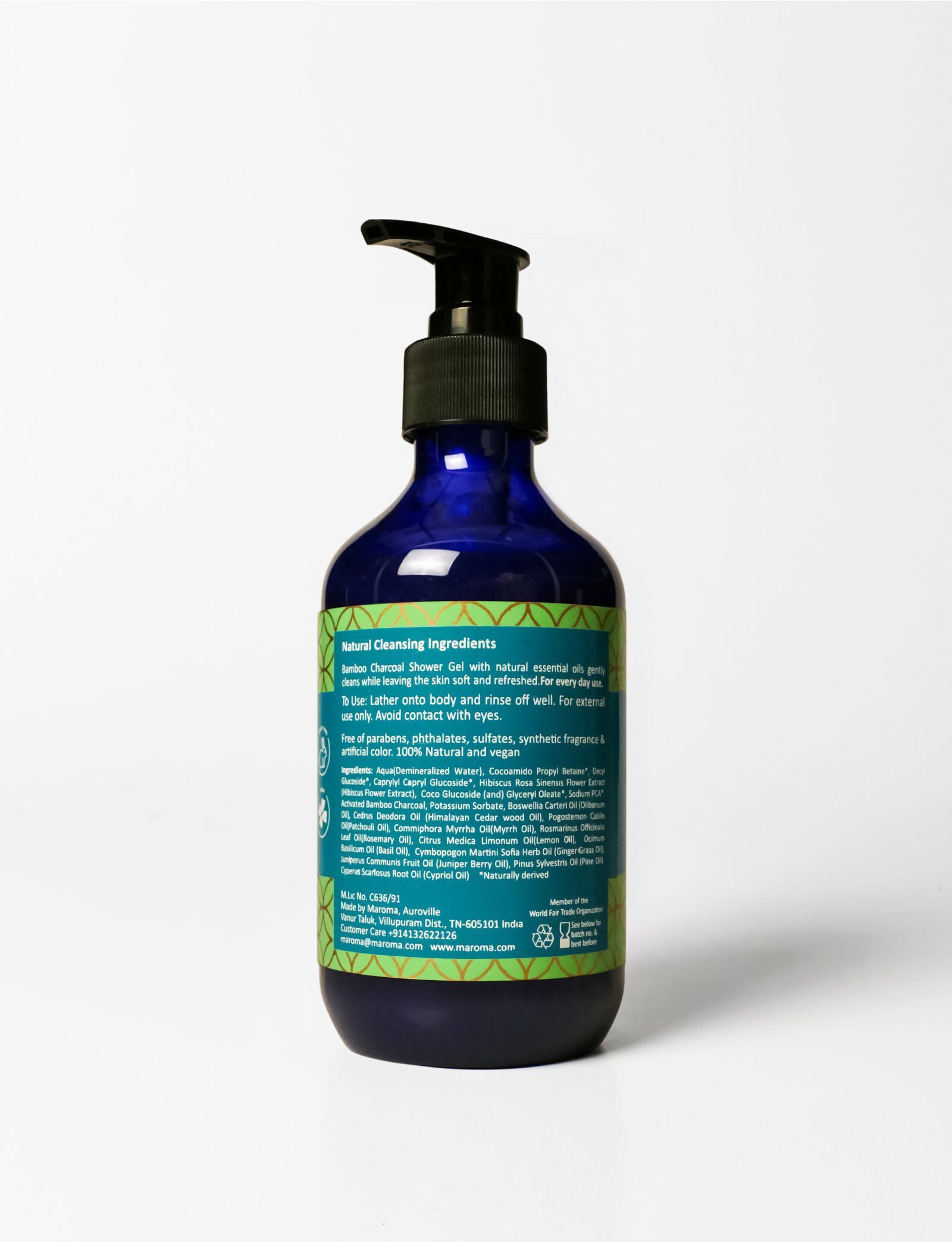Bamboo Charcoal Shower Gel - Image 2