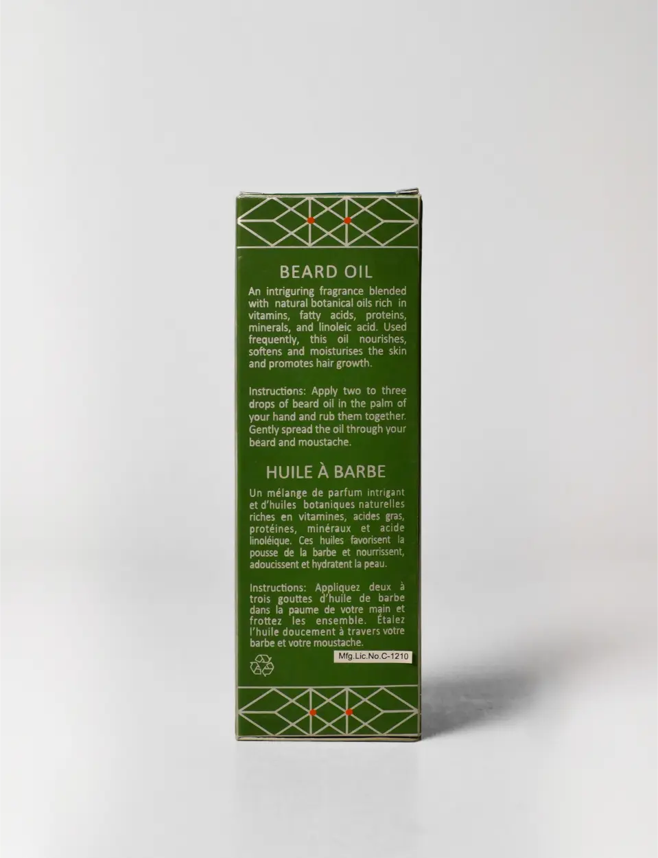 Tonka Vetiver Men’s Beard Oil - Image 4