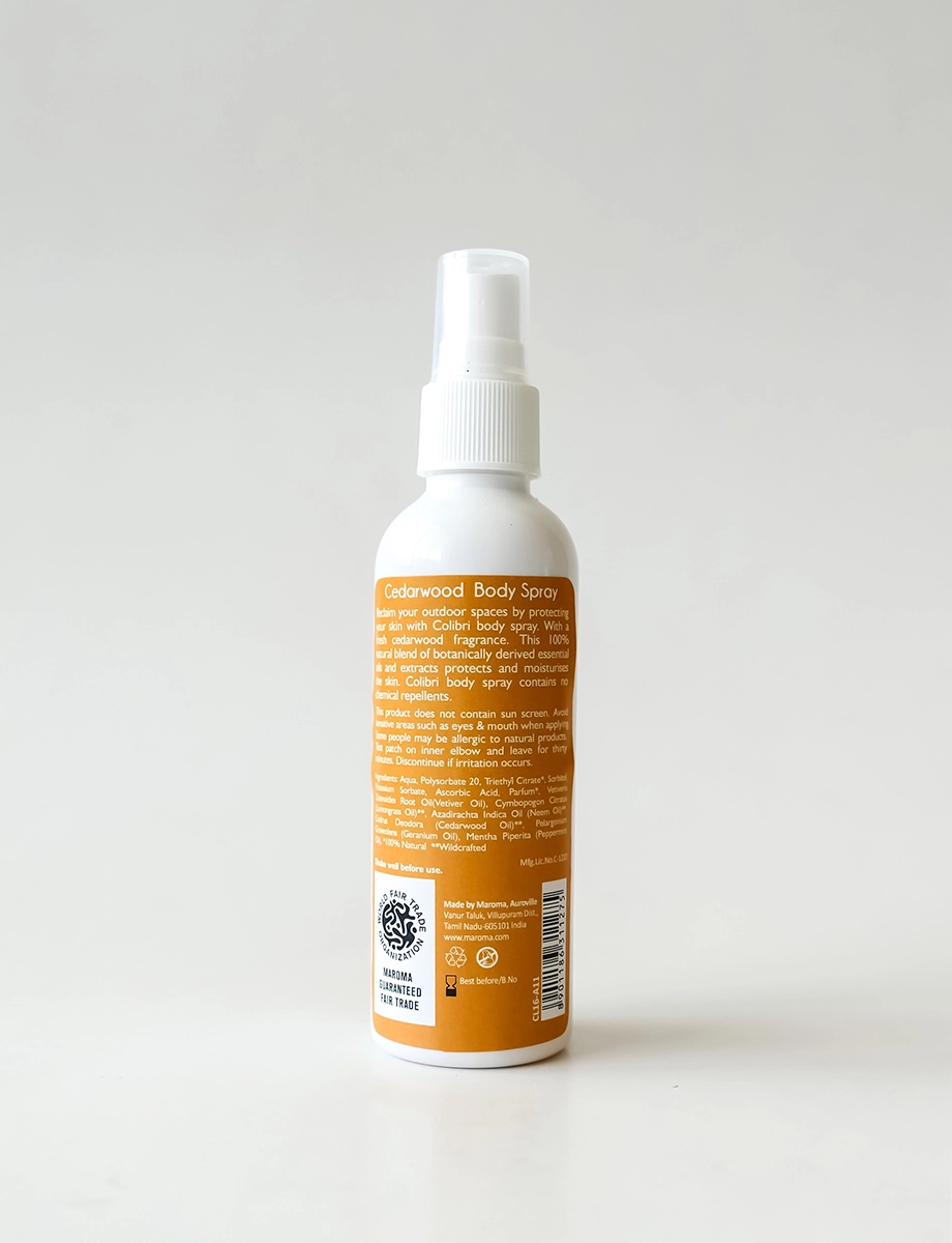 Colibri Cedarwood Body Spray - Image 2