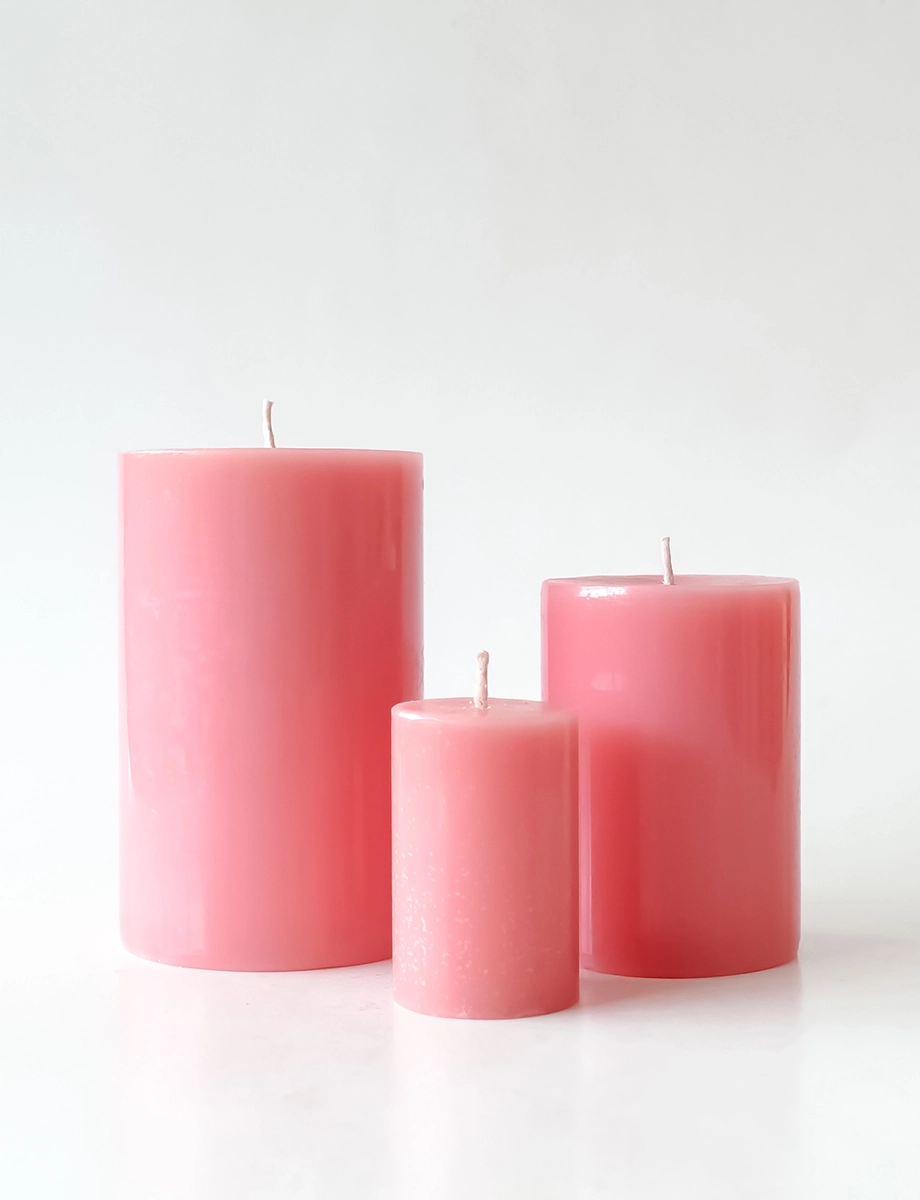 Cherry Blossom Pillar Candle