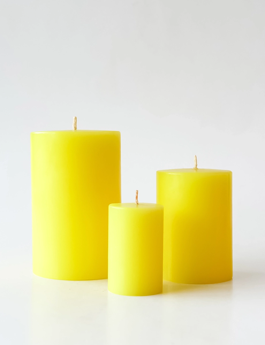 Frangipani Pillar Candle
