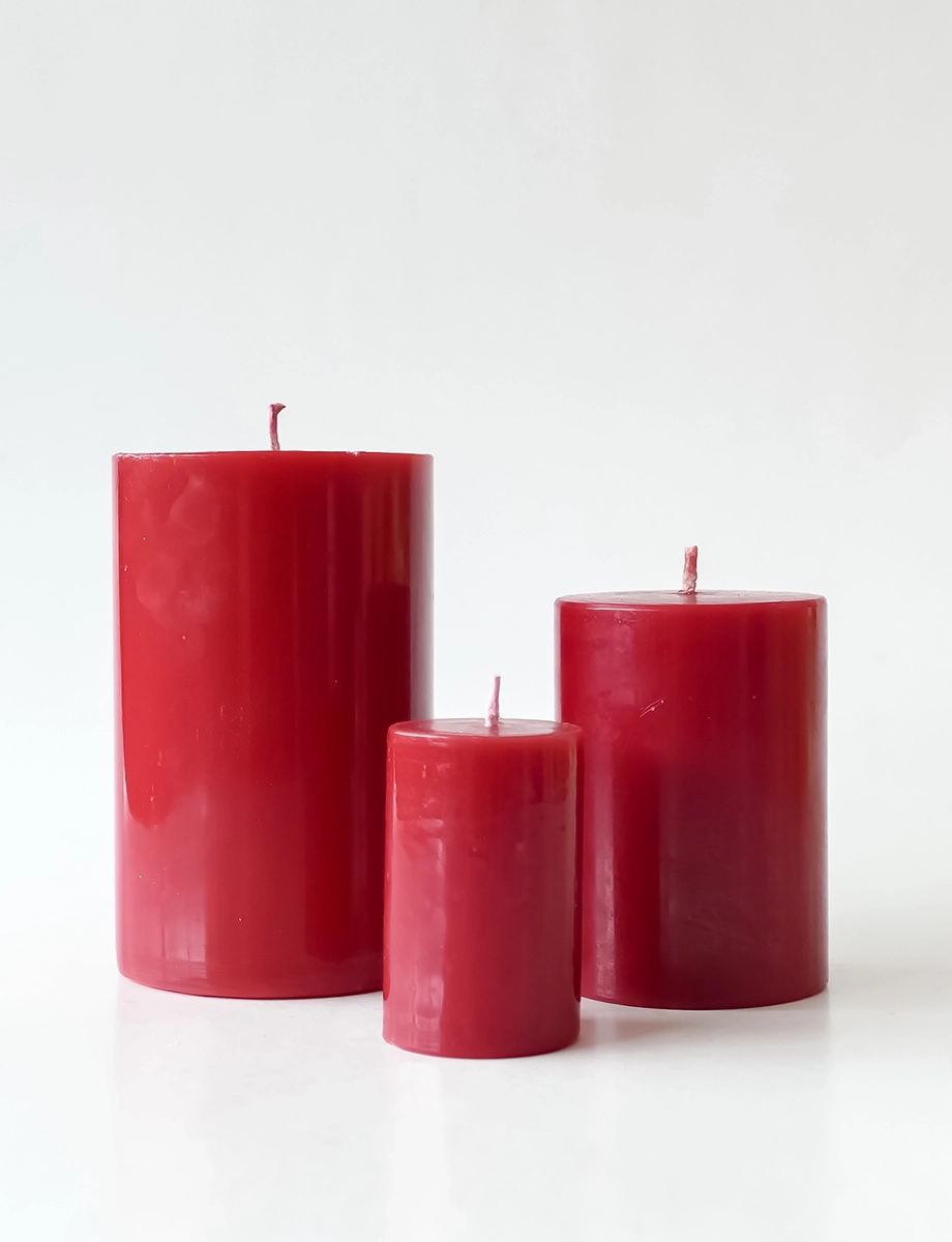 Pomegranate Pillar Candle