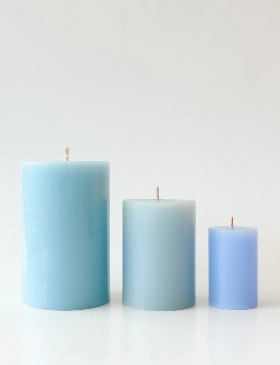 Vanilla Pillar Candle - Image 2
