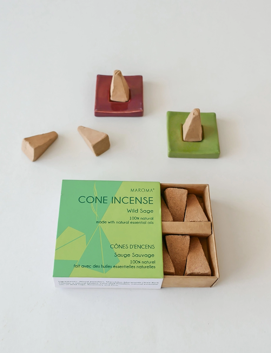Wild Sage Cone Incense - Image 2
