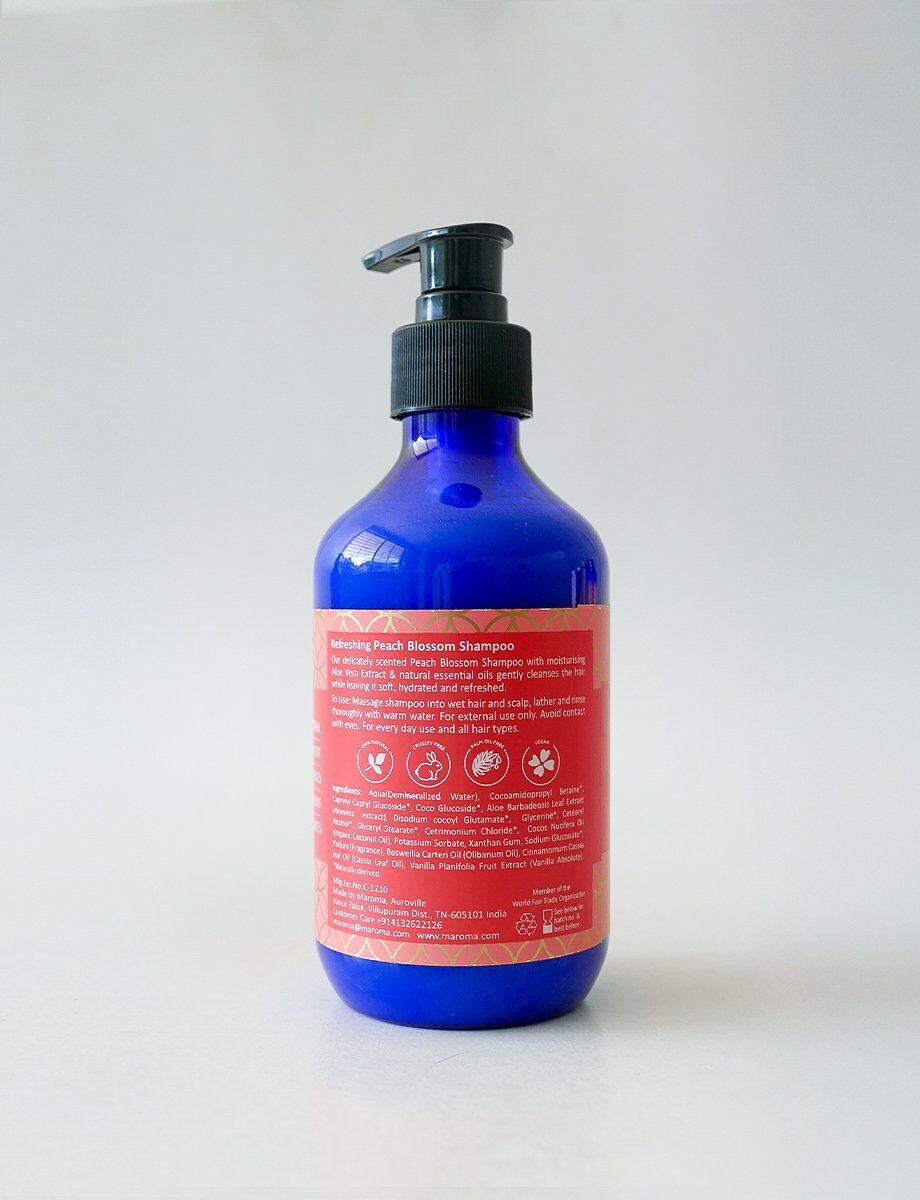 Peach Blossom Shampoo with Aloe Vera Extract - Image 2