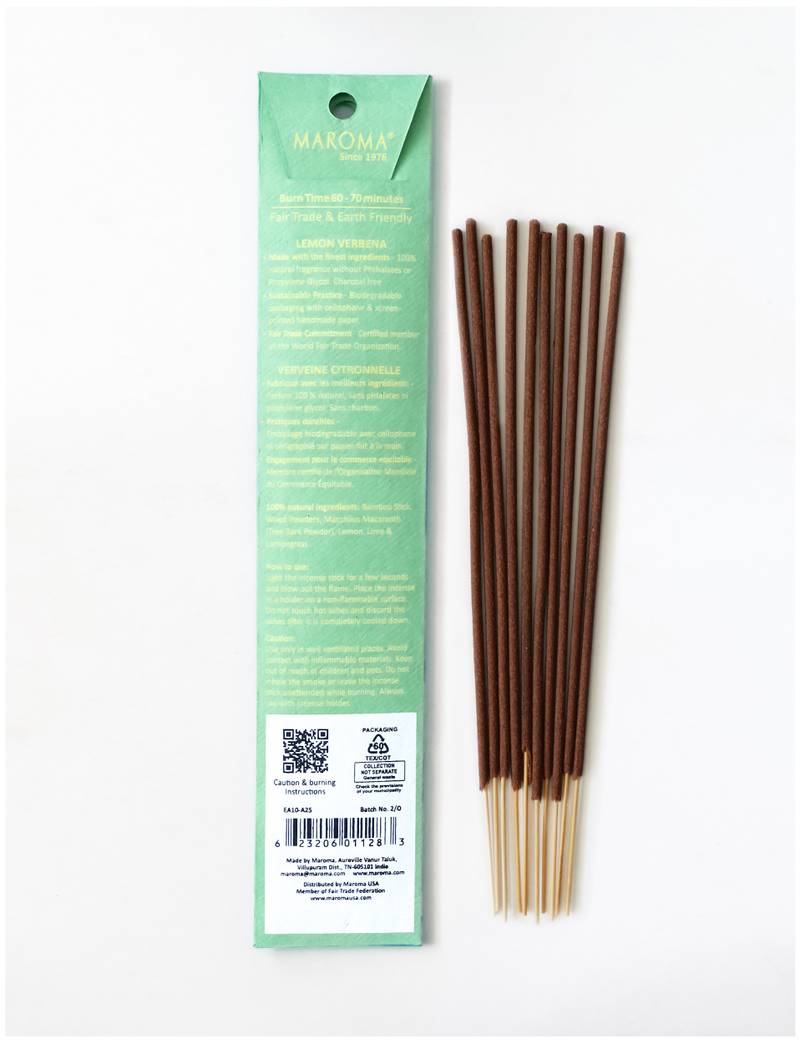 Lemon Verbena Incense Sticks - Image 2