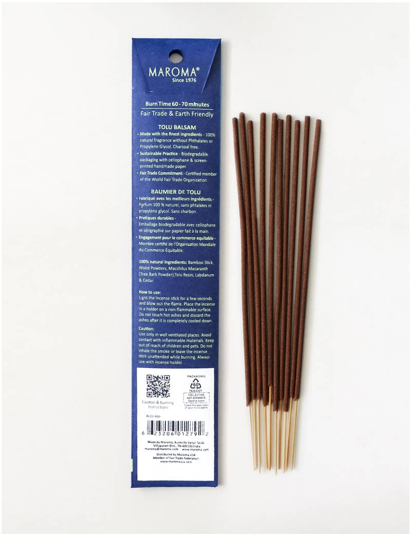 Tolu Balsam Incense Sticks - Image 2