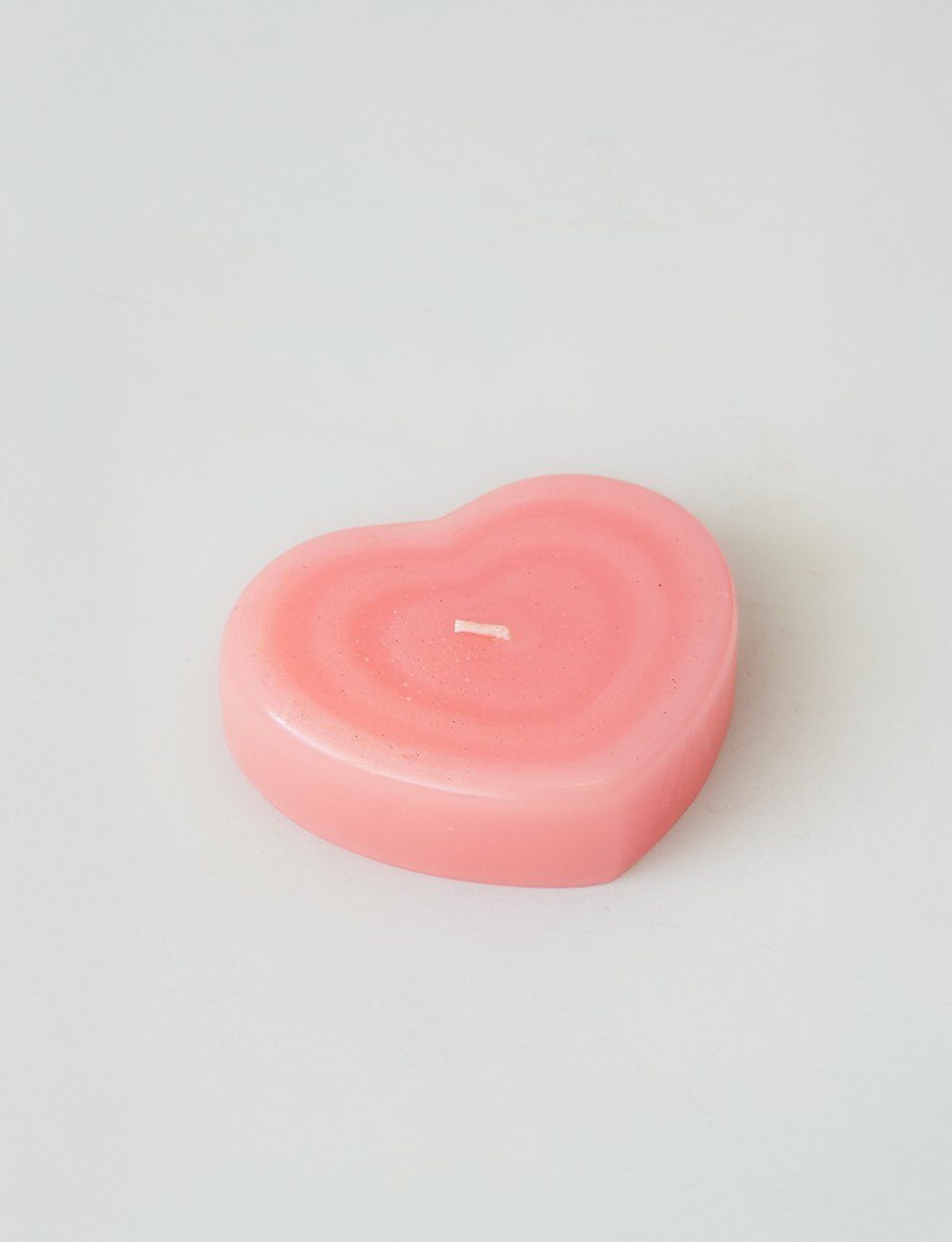 Blush Ripple Heart Lotus Scented Candle
