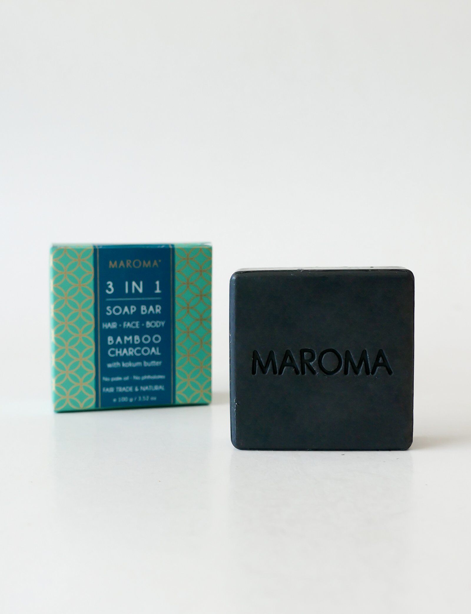 Hair and Body Bar Bamboo Charcoal - Image 2
