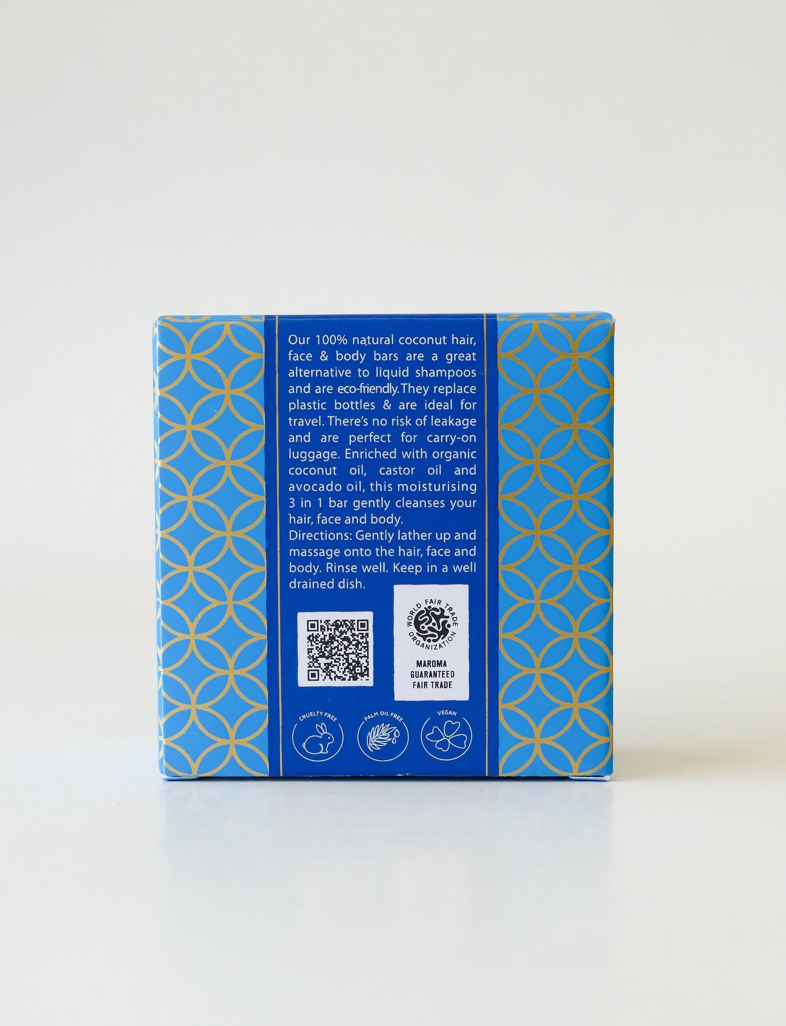 Coconut with Aloe Vera Hair and Body Bar - Image 5