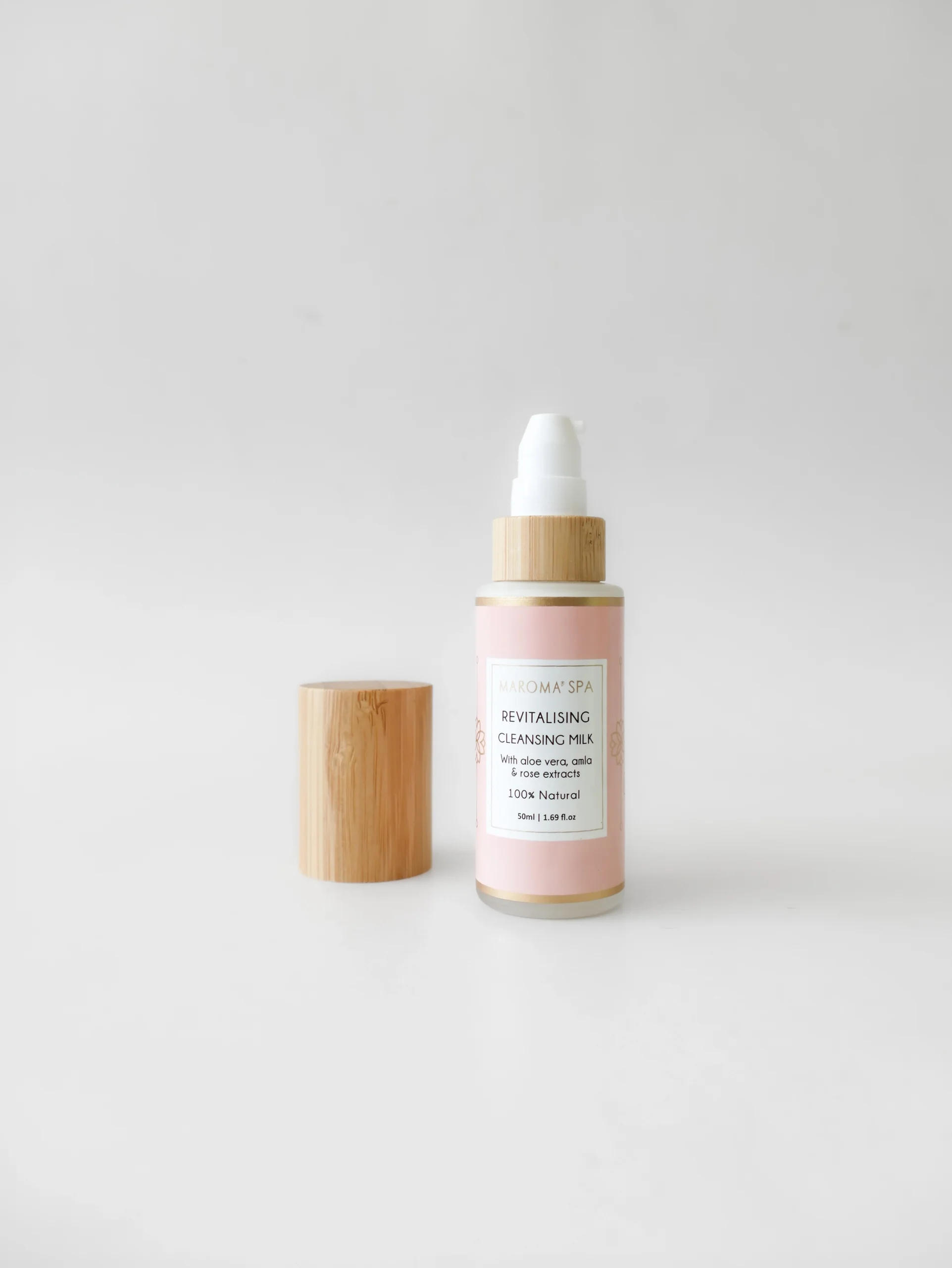 CLEANSING MILK - With Aloe Vera, Amla & Rose Extracts - Image 3