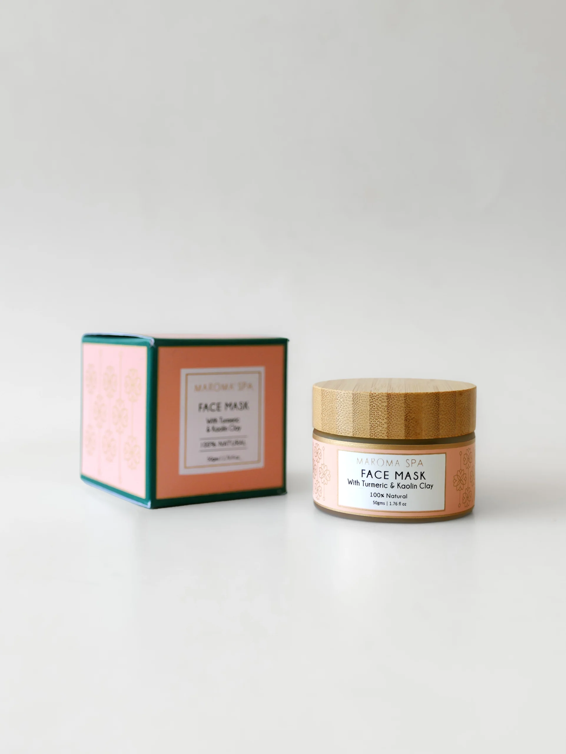 Face Mask with Turmeric and Kaolin Clay