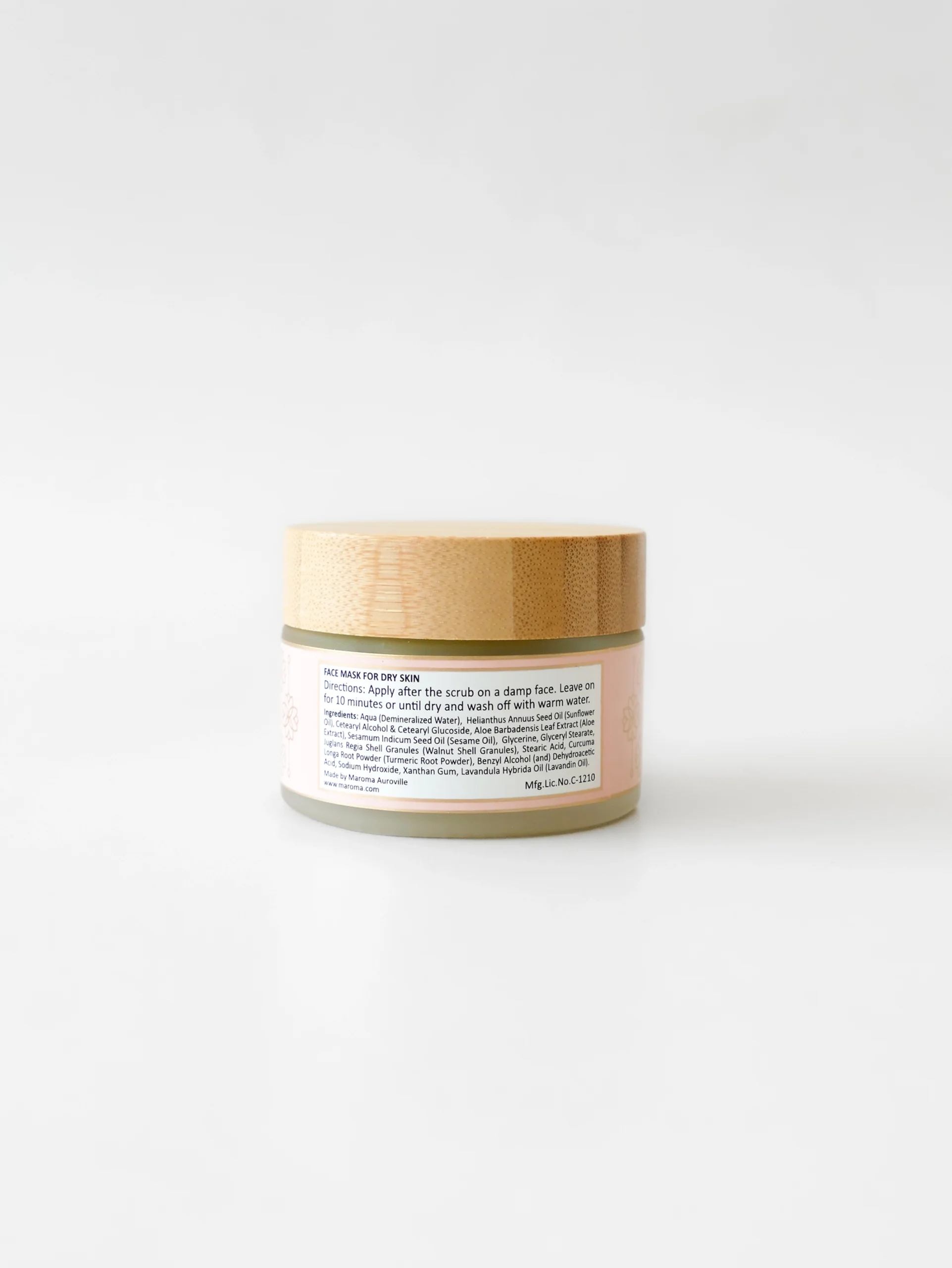 Face Scrub with Turmeric and Walnut Shell - Image 3