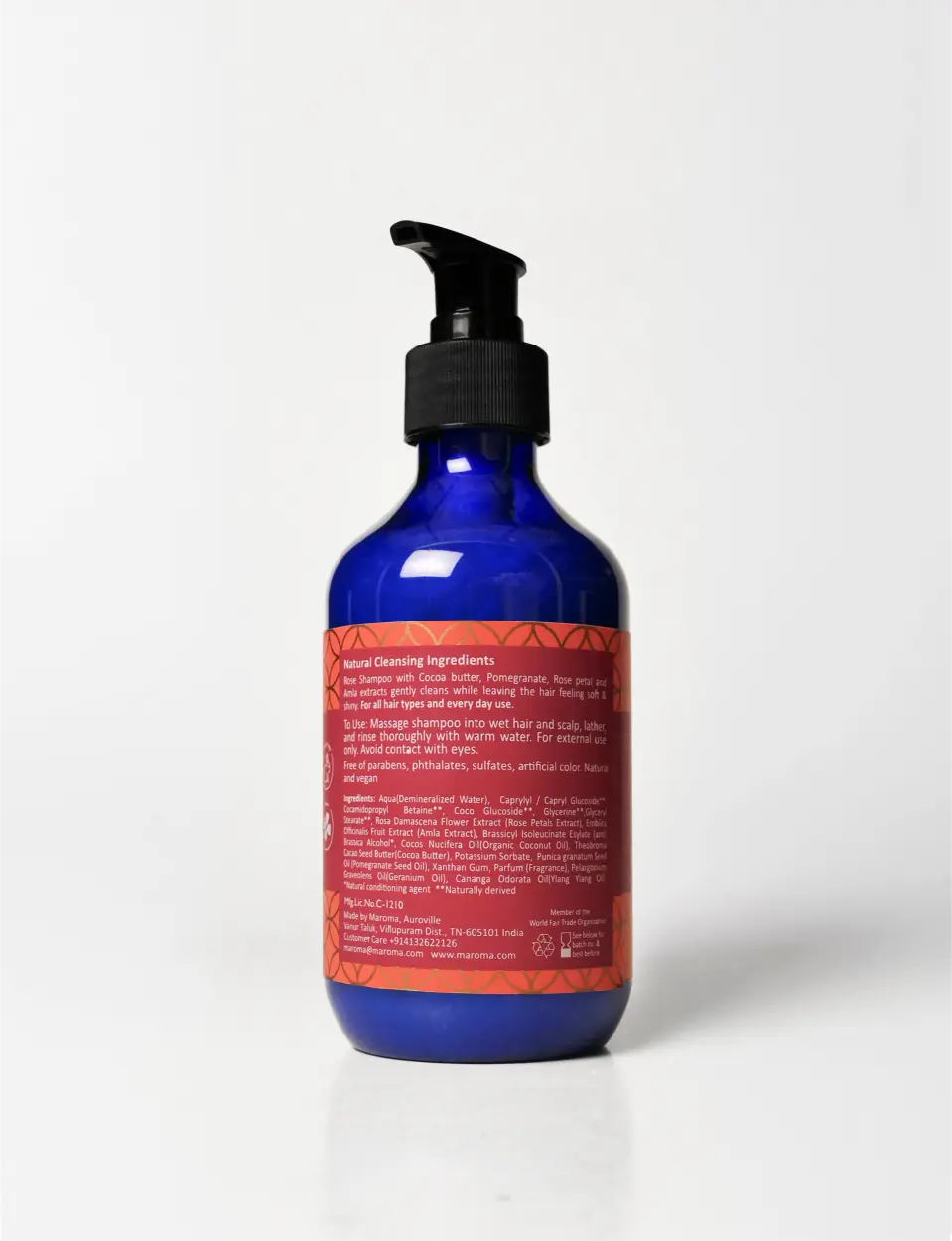 Rose Shampoo with Pomegranate Extract - Image 2