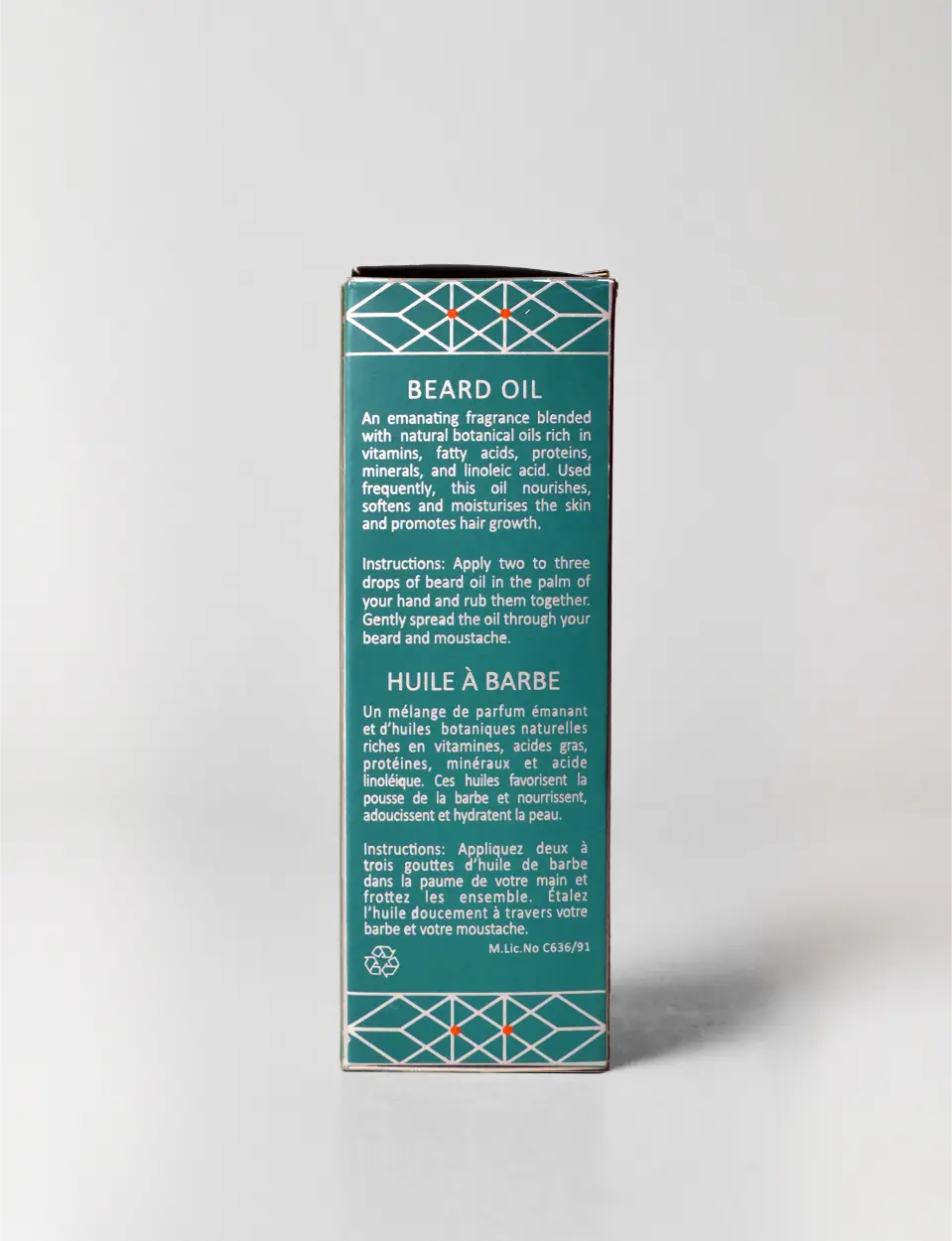 Olibanum Citrus Men’s Beard Oil - Image 4