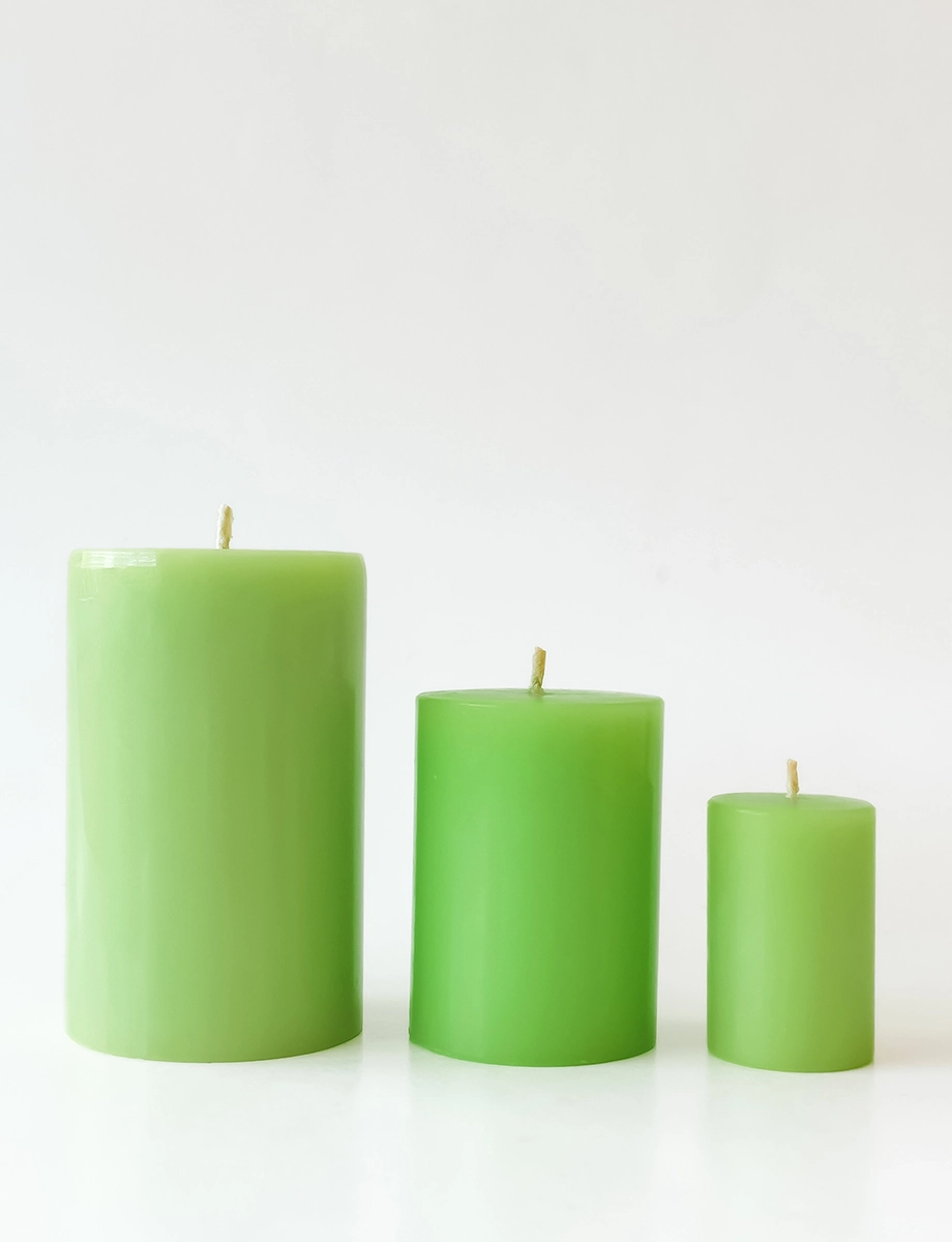 Lemongrass Pillar Candle - Image 2
