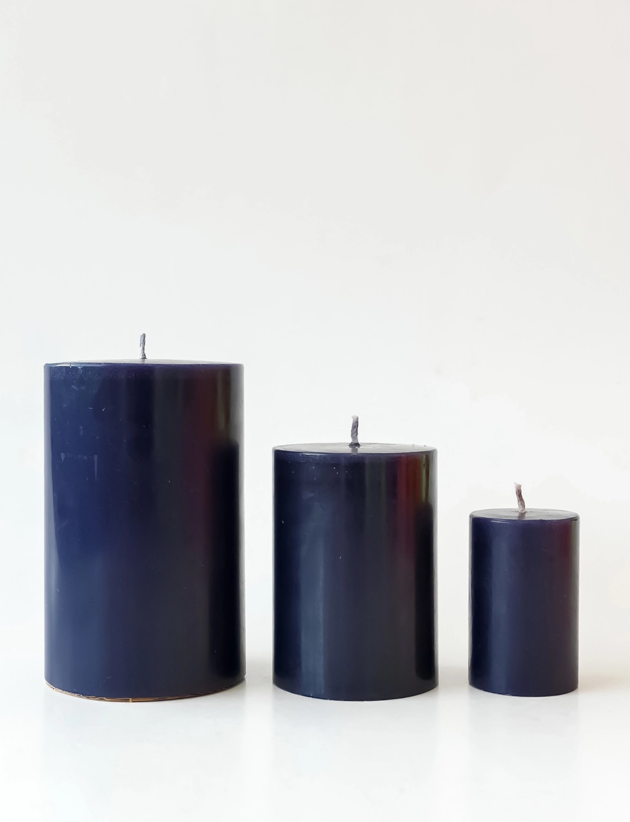 Opium Flower Pillar Candle - Image 2