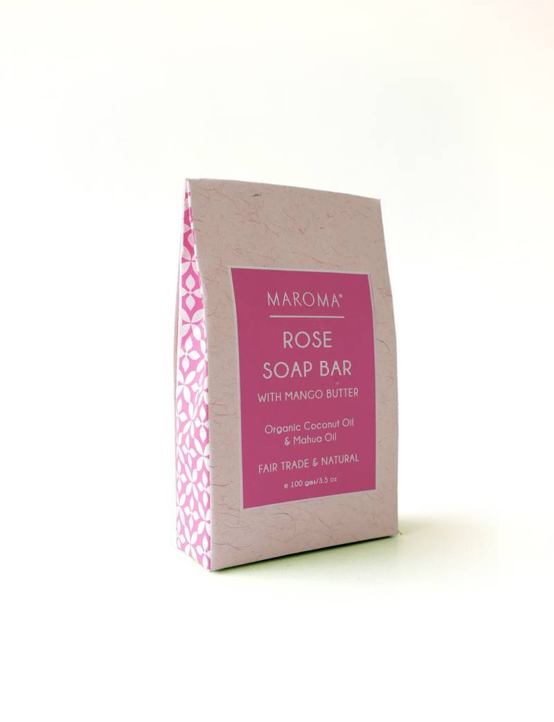 Rose Soap Bar with Mango Butter - Image 3