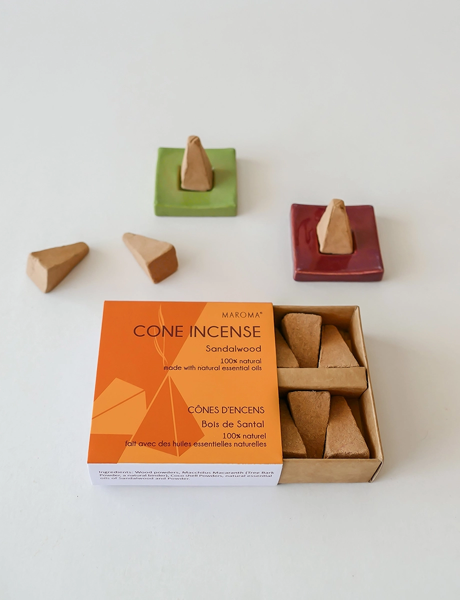 Sandalwood Cone Incense - Image 3