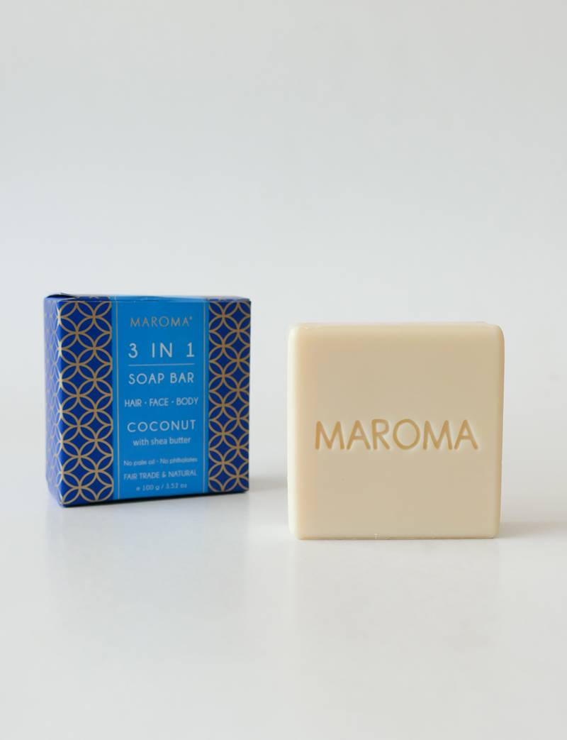 Coconut with Shea Butter Hair and Body Bar - Image 2