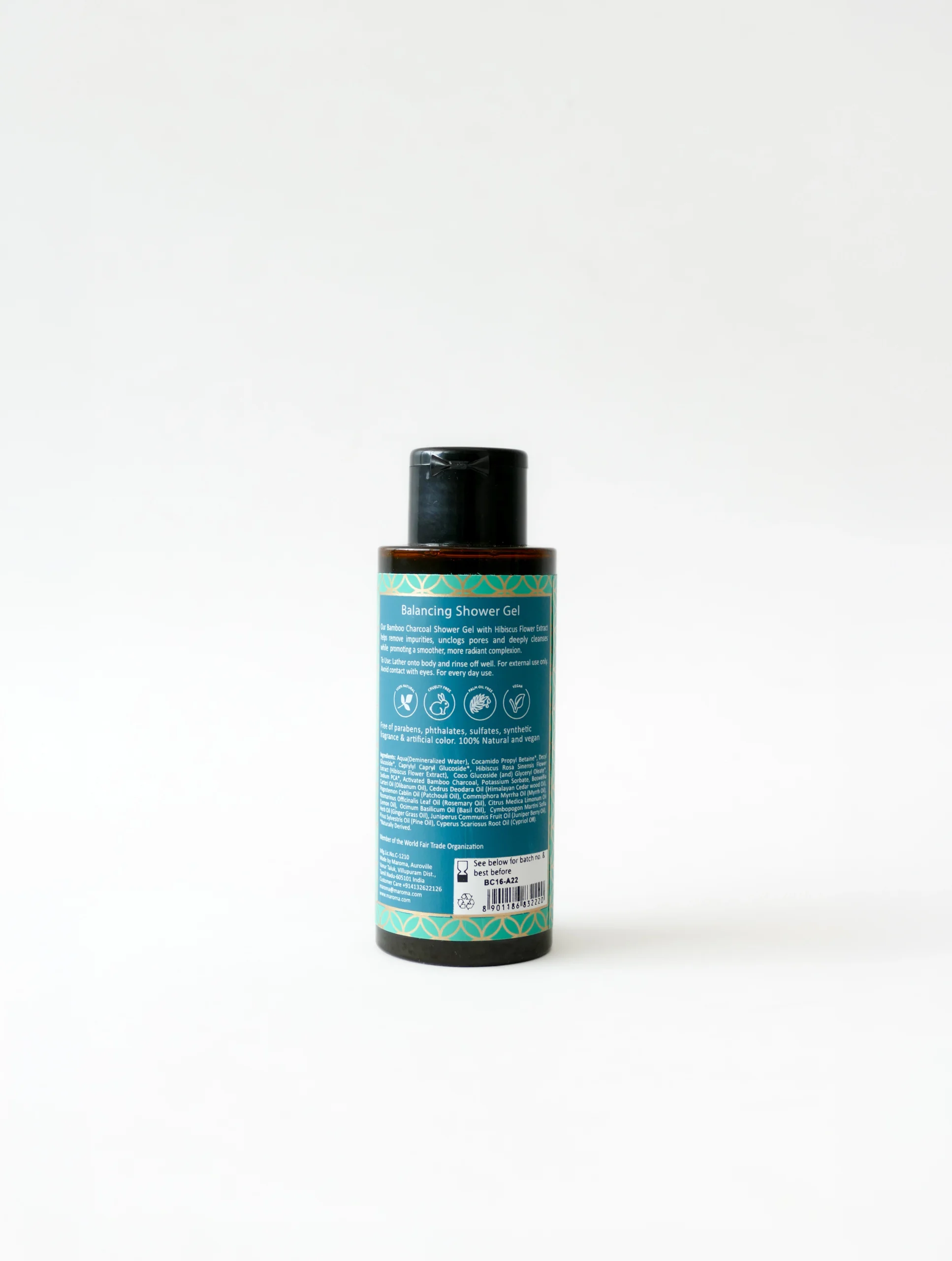 Bamboo Charcoal Shower Gel - Image 5