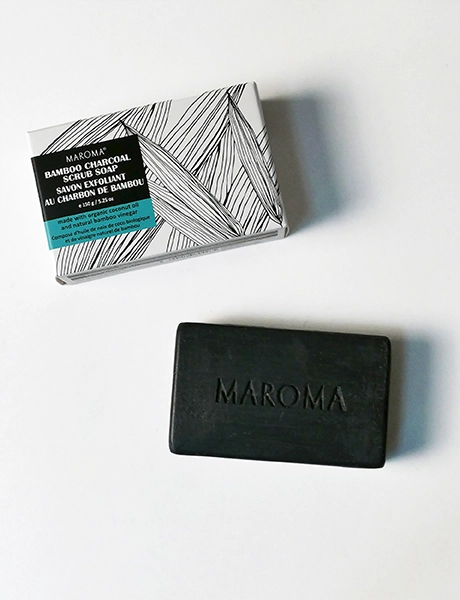 Bamboo Charcoal Scrub Soap