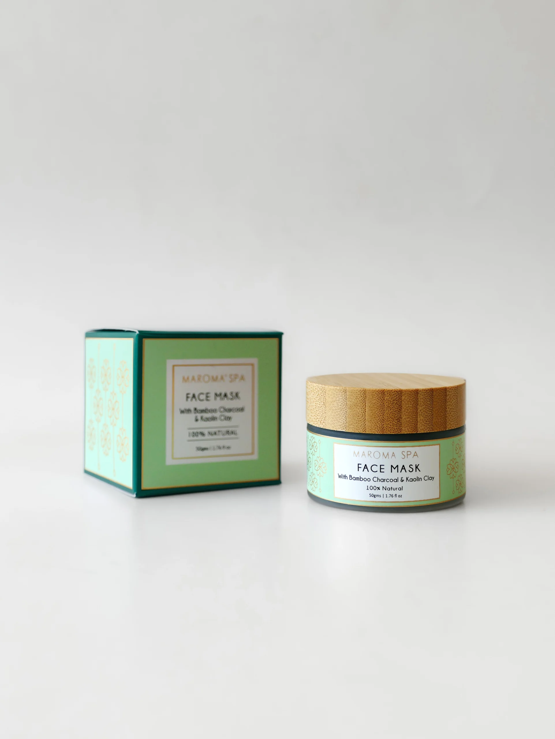 Face Mask with Bamboo Charcoal and Kaolin Clay