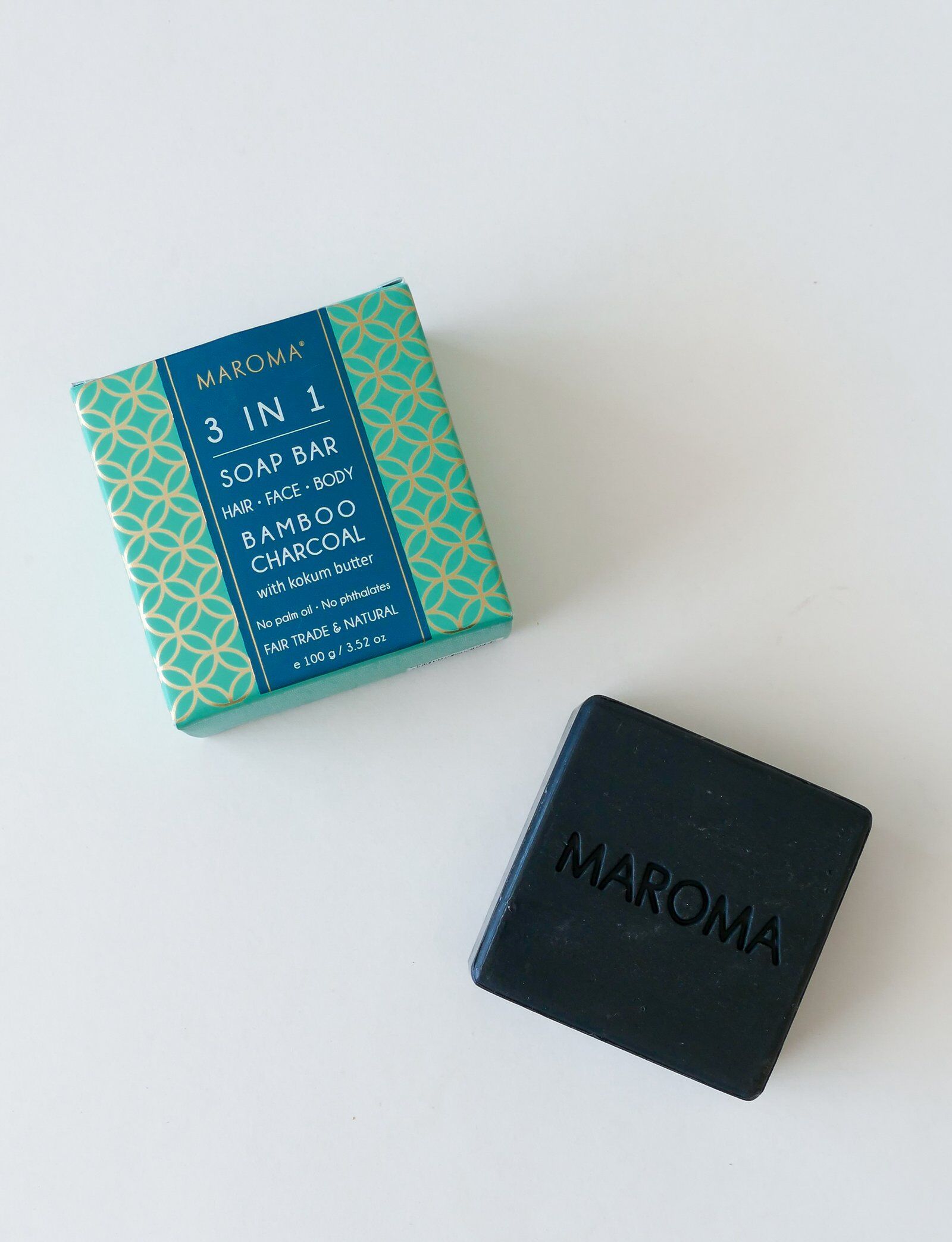 Hair and Body Bar Bamboo Charcoal