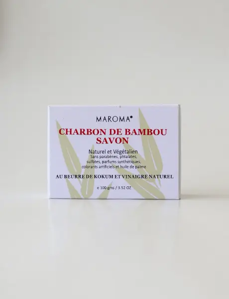 Bamboo Charcoal Bath Soap - Image 4