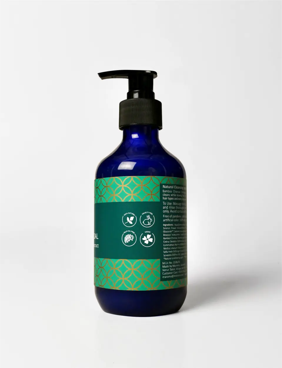 Bamboo Charcoal Shampoo with Hibiscus Flower Extract - Image 3