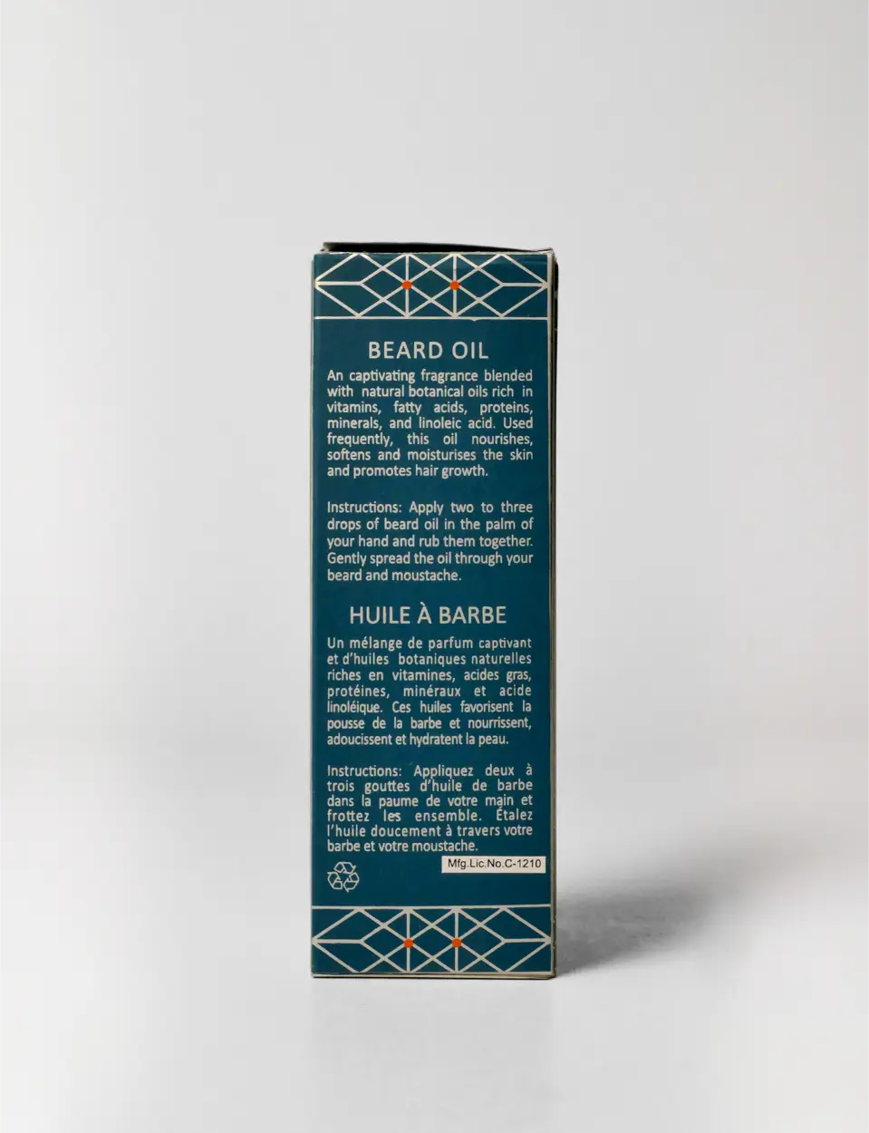 Orange Patchouli Men’s Beard Oil - Image 4