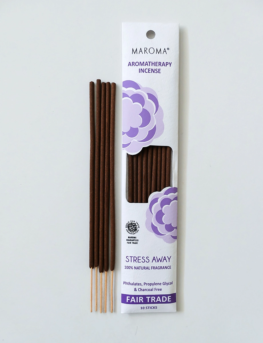 Stress Away Aromatherapy Incense – Pack of 10