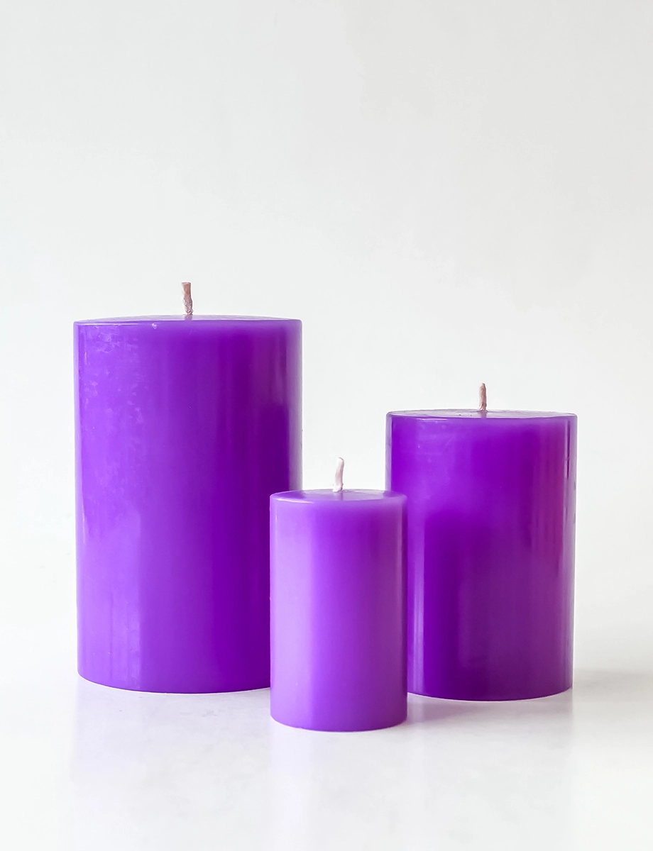Lavender Mist Pillar Candle