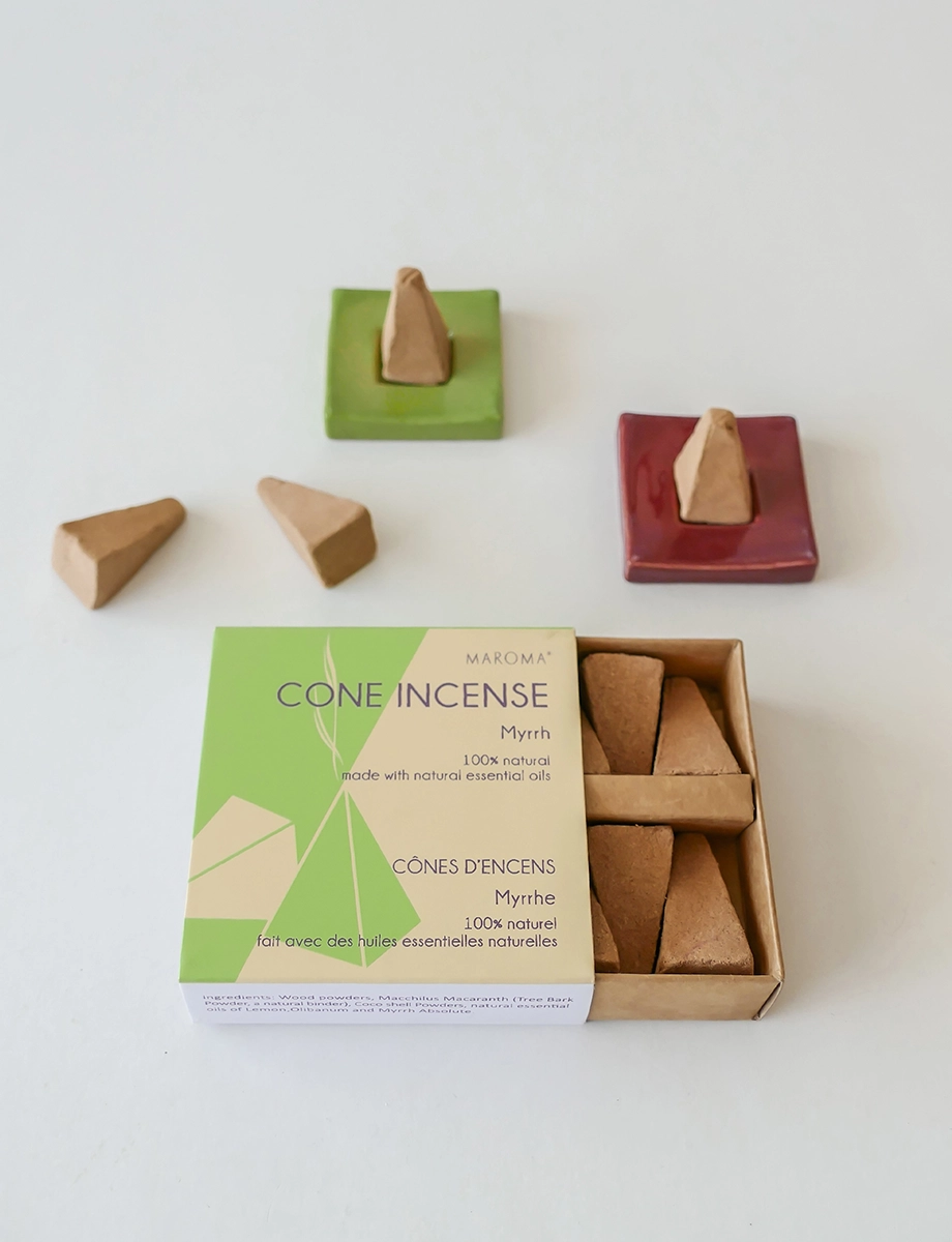 Myrrh Cone Incense - Image 2