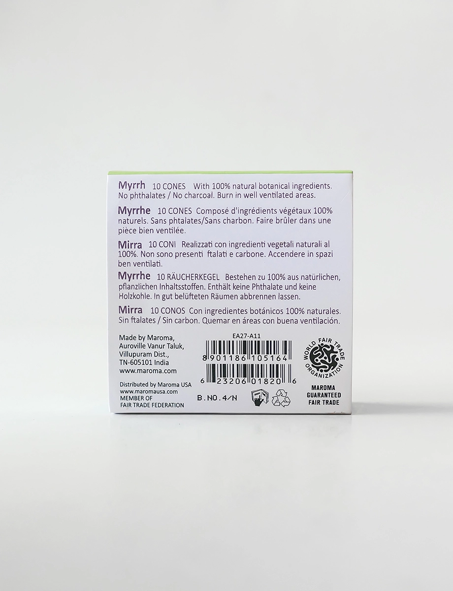 Myrrh Cone Incense - Image 3