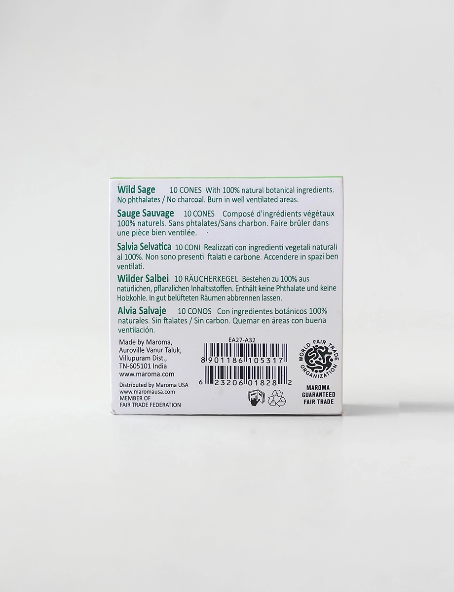 Wild Sage Cone Incense - Image 3