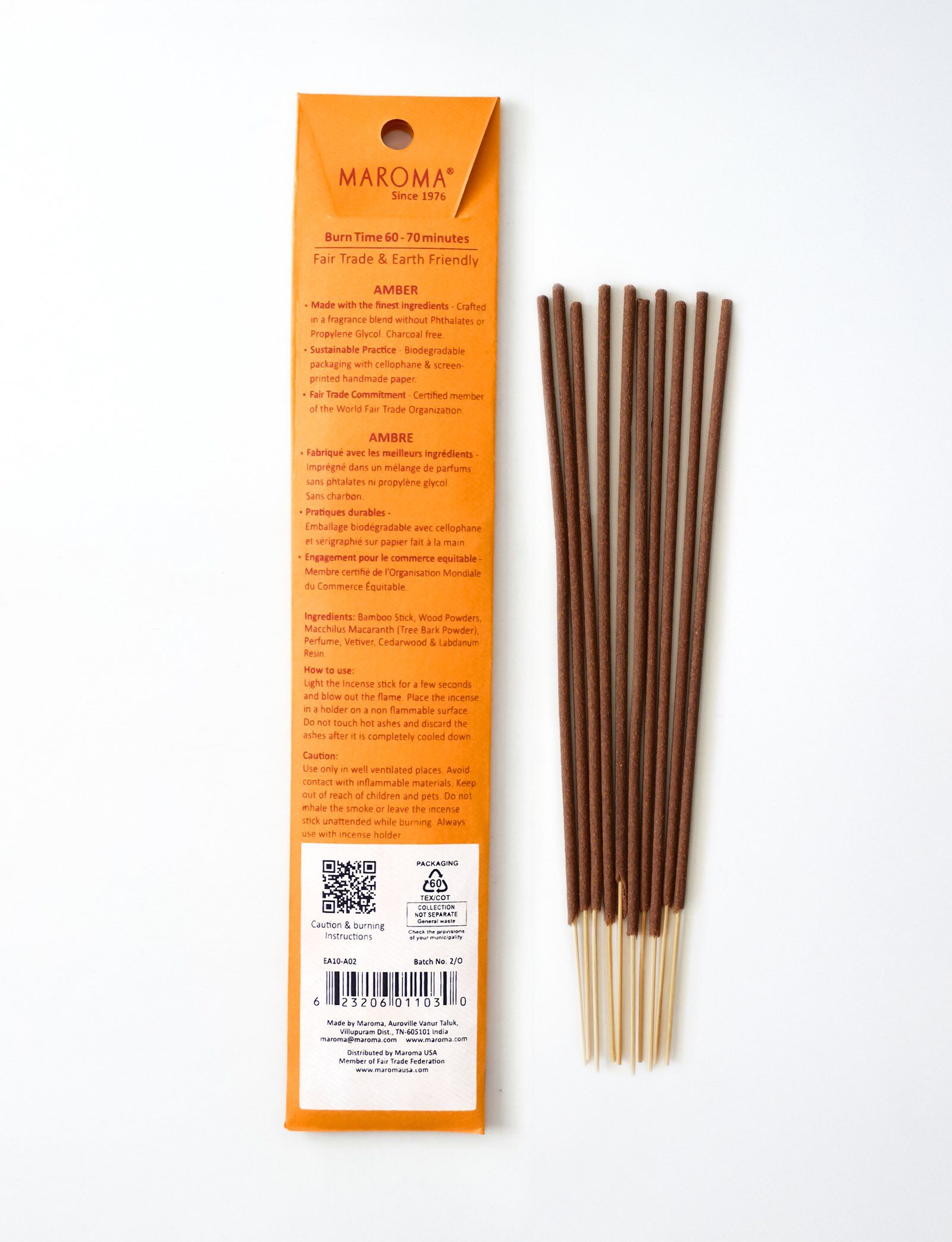 Amber Incense Sticks - Image 2