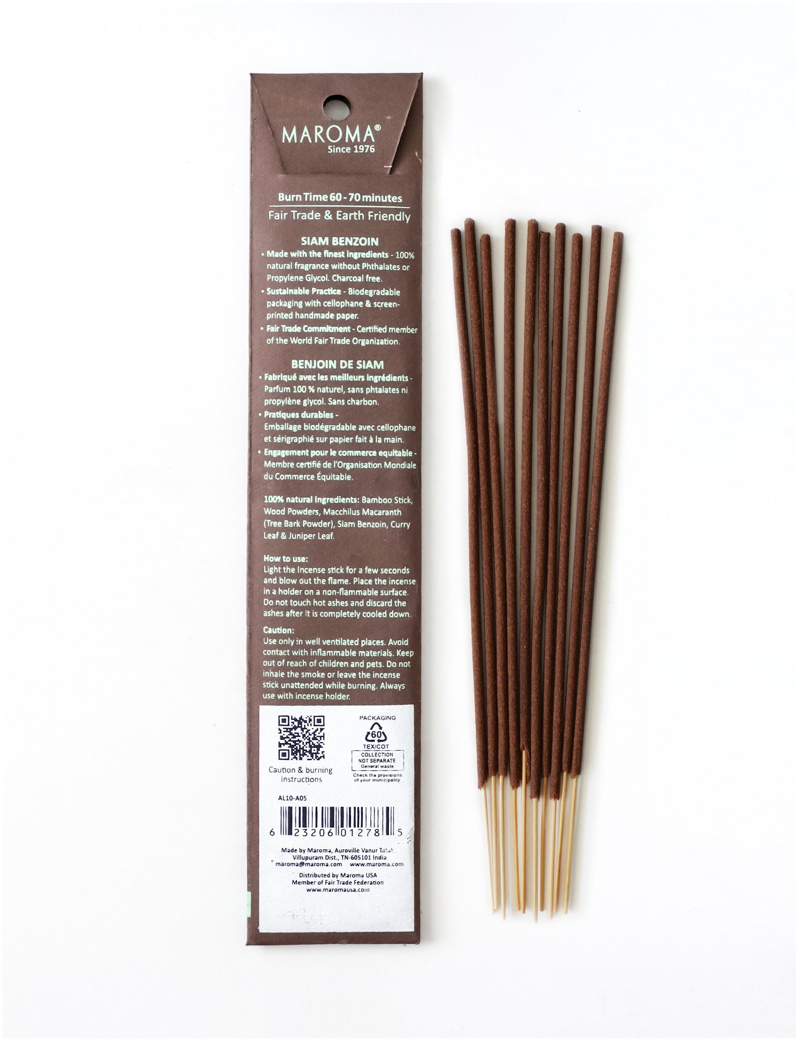 Siam Benzoin Incense Sticks - Image 2