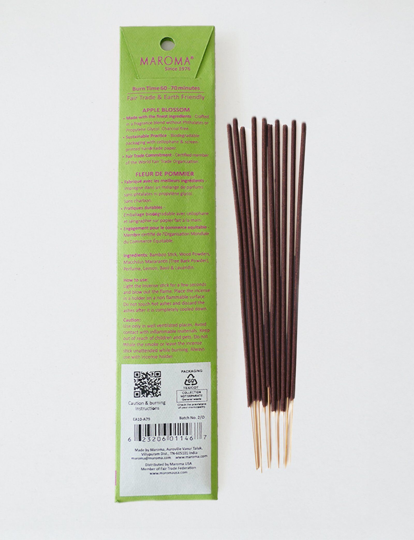Apple Blossom Incense Sticks - Image 2